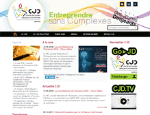 Tablet Screenshot of cjd-maroc.net